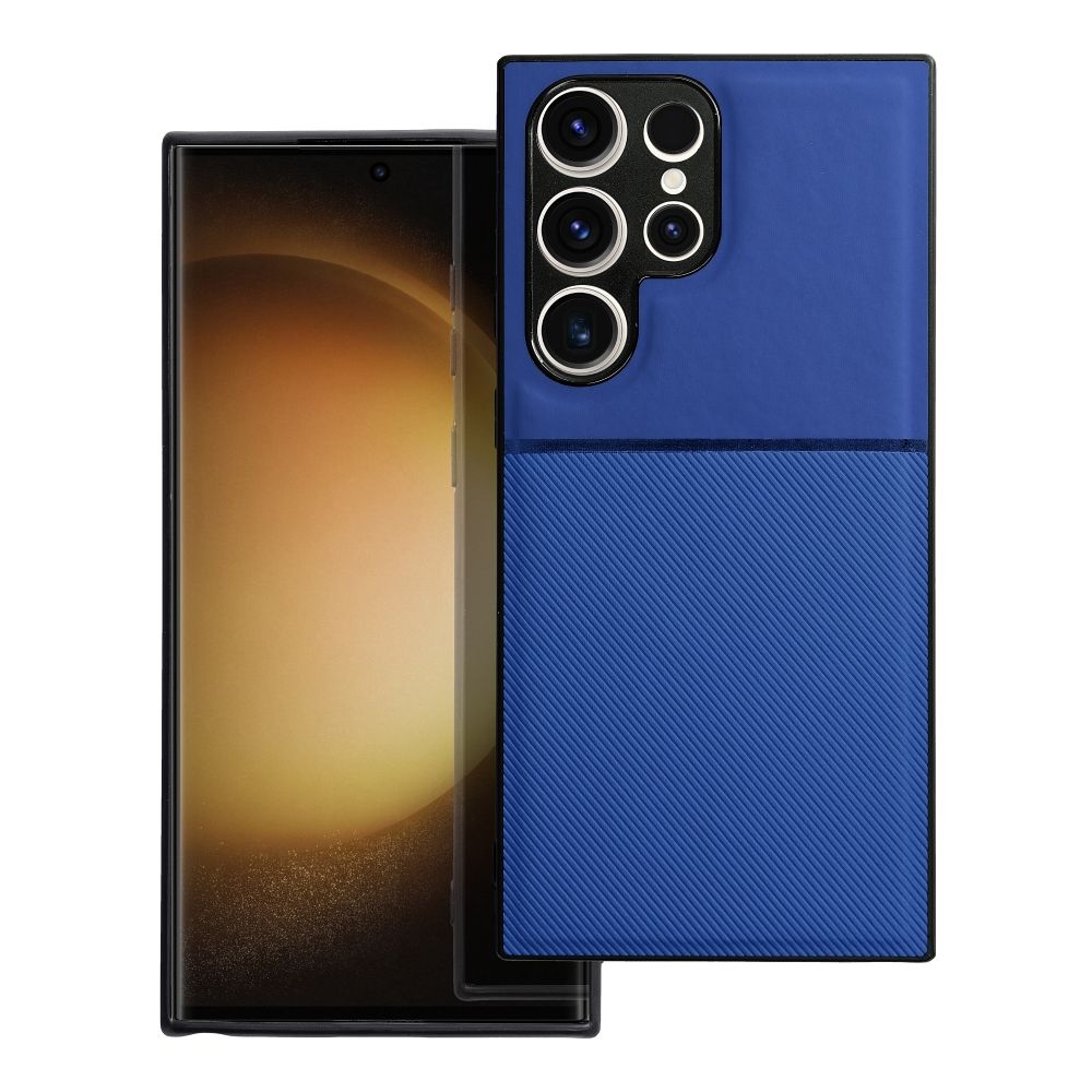 NOBLE dėklas telefonui SAMSUNG S23 Ultra mėlynas