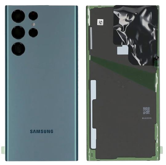Galinis dangtelis Samsung S908 S22 Ultra Green originalus (naudotas Grade A)