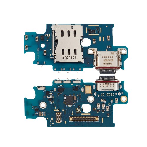 Krovimo lizdas skirtas Samsung S926 S24 Plus su lanksčiąja jungtimi / plata OEM