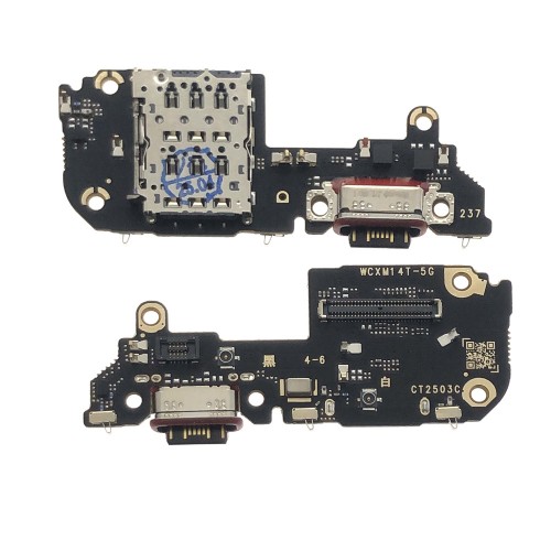 Įkrovimo jungtis suderinama su Xiaomi 14T su šleifu / plata OEM