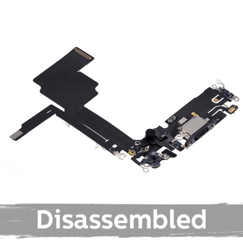 Įkrovimo jungtis suderinama su iPhone 15 Pro / Black Titanium / (100% originalus / išardytas)