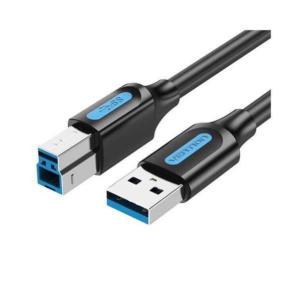 Vention COQBL USB 2.0 laidas Male–Male 10m juodas