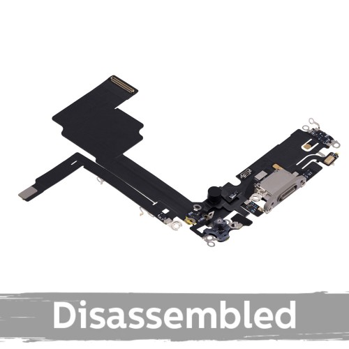 Įkrovimo jungtis suderinama su iPhone 15 Pro / Natural Titanium / (100% originalus / išardytas)