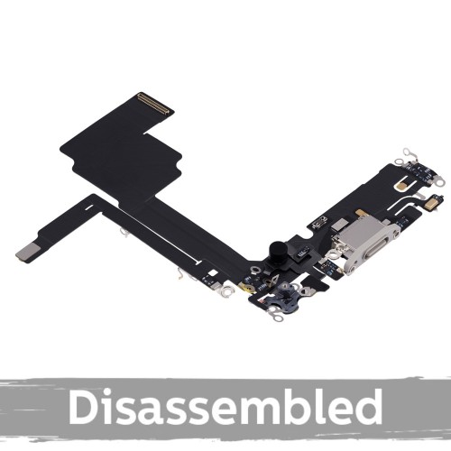 Įkrovimo jungtis suderinama su iPhone 15 Pro / White Titanium / (100% originalus / išardytas)