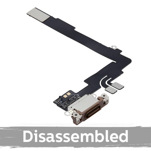 Įkrovimo jungtis suderinama su iPhone 16 Pro Max / Desert Titanium / (100% originalus / išardytas)