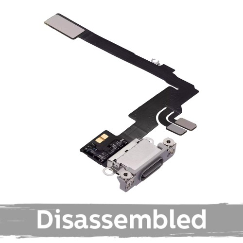 Įkrovimo jungtis suderinama su iPhone 16 Pro baltas titanas (100% originali išardyta)