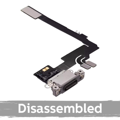 Įkrovimo jungtis suderinama su iPhone 16 Pro natūralus titanas (100% originali išardyta)