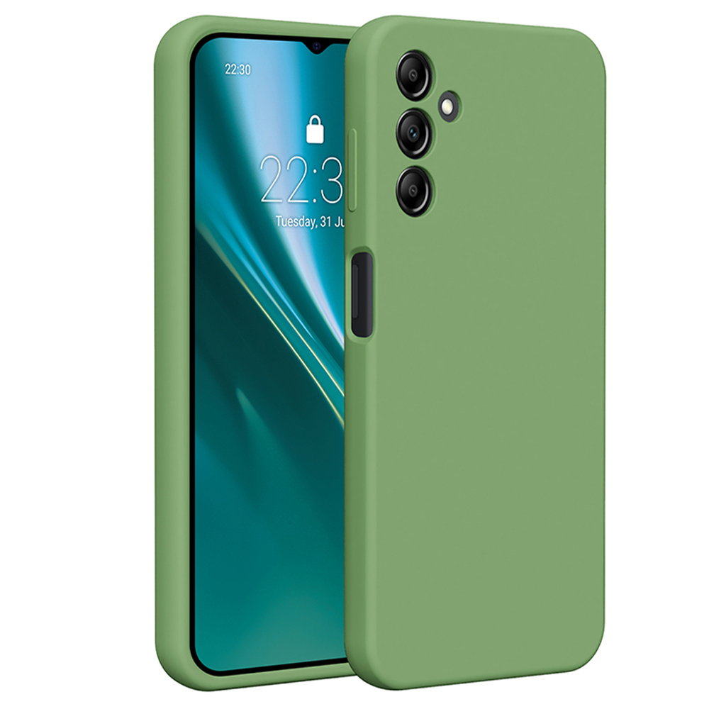 Etteri silikoninis dėklas telefonui Samsung Galaxy A14 - šviesiai žalias