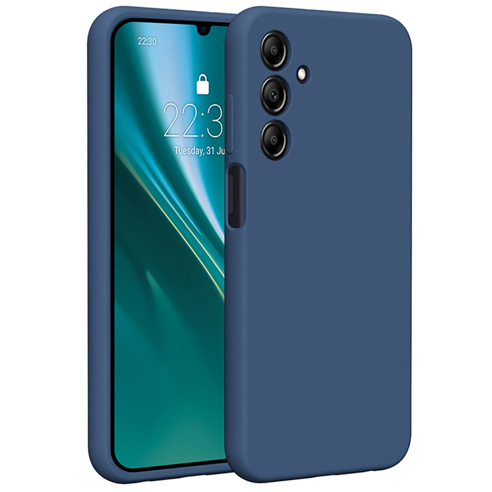 Etteri Silicone чехол Samsung Galaxy A25 5G (global) темно-синий