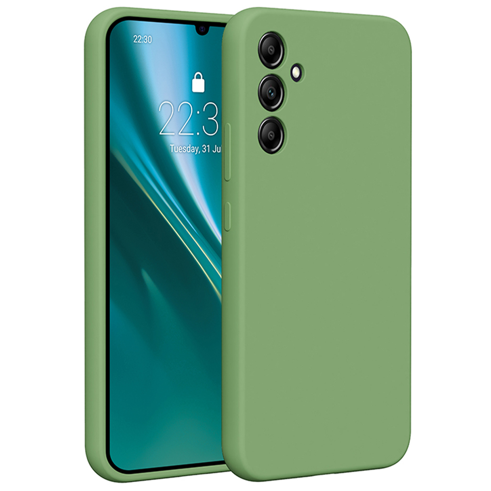 Etteri silikoninis dėklas telefonui Samsung Galaxy A34 5G - šviesiai žalias