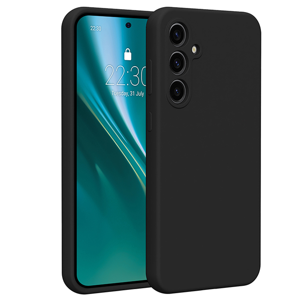 Etteri silikoninis dėklas telefonui Samsung Galaxy S23 FE juodas