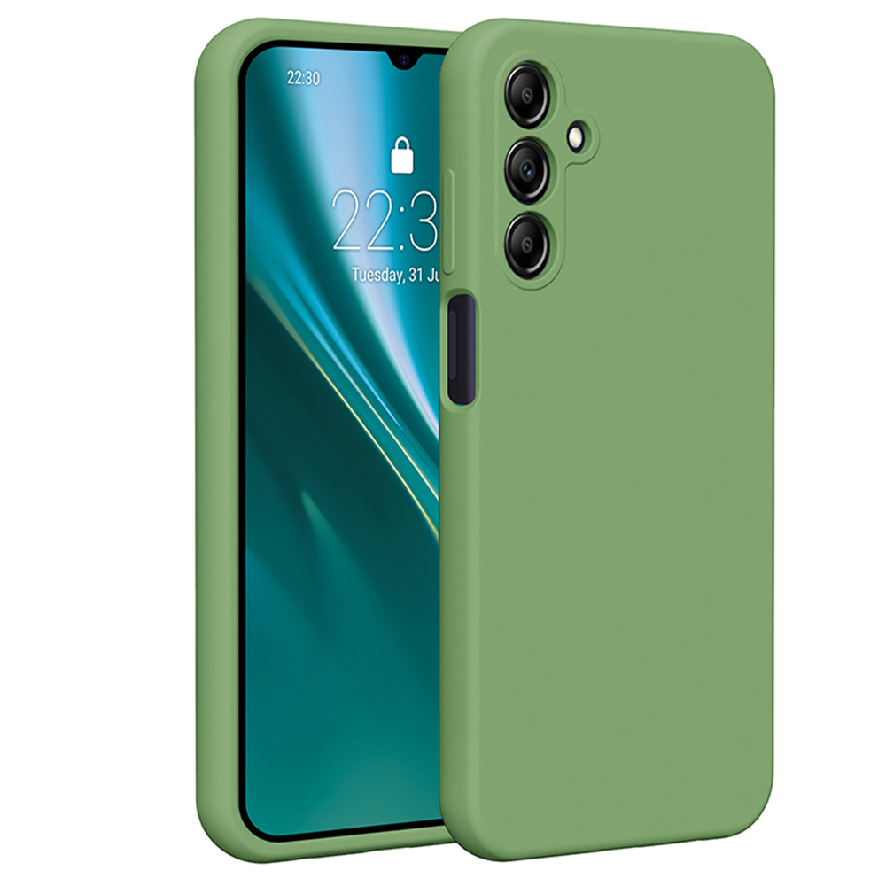 Etteri silikoninis dėklas telefonui Samsung Galaxy A15 4G / A15 5G - šviesiai žalias