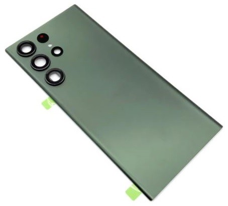 Galinis dangtelis Samsung S918 S23 Ultra Green originalus (naudotas Grade A)
