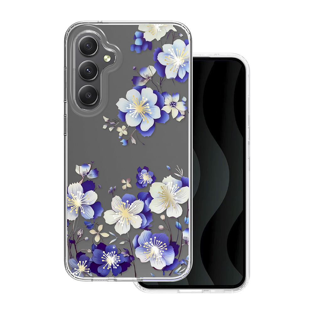 IMD spausdintas dėklas, skirtas "Samsung Galaxy S23 FE", gėlėtas