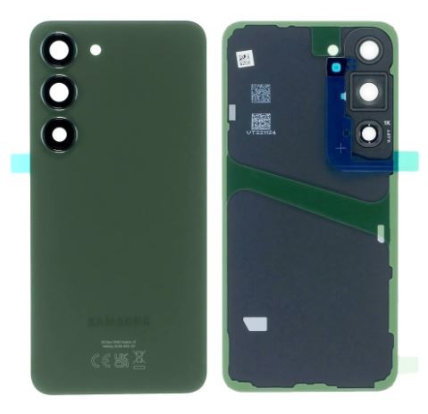 Galinis dangtelis Samsung S911 S23 Green originalus (service pack)