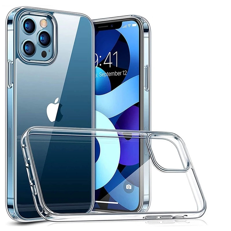 skaidrus dėklas 2 mm BOX iPhone 13 Pro Max