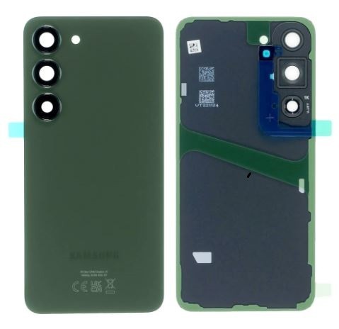 Galinis dangtelis Samsung S911 S23 Green originalus (naudotas Grade B)