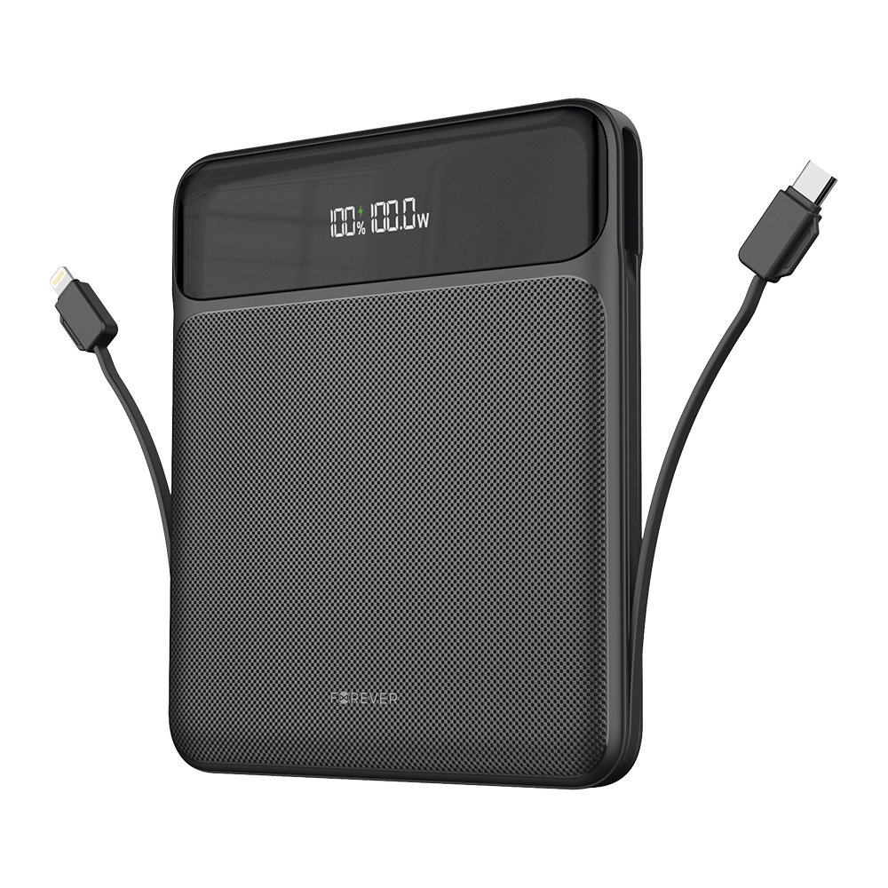 "Forever" maitinimo bankas nešiojamajam kompiuteriui TB-200 100W 20000 mAh, juodas