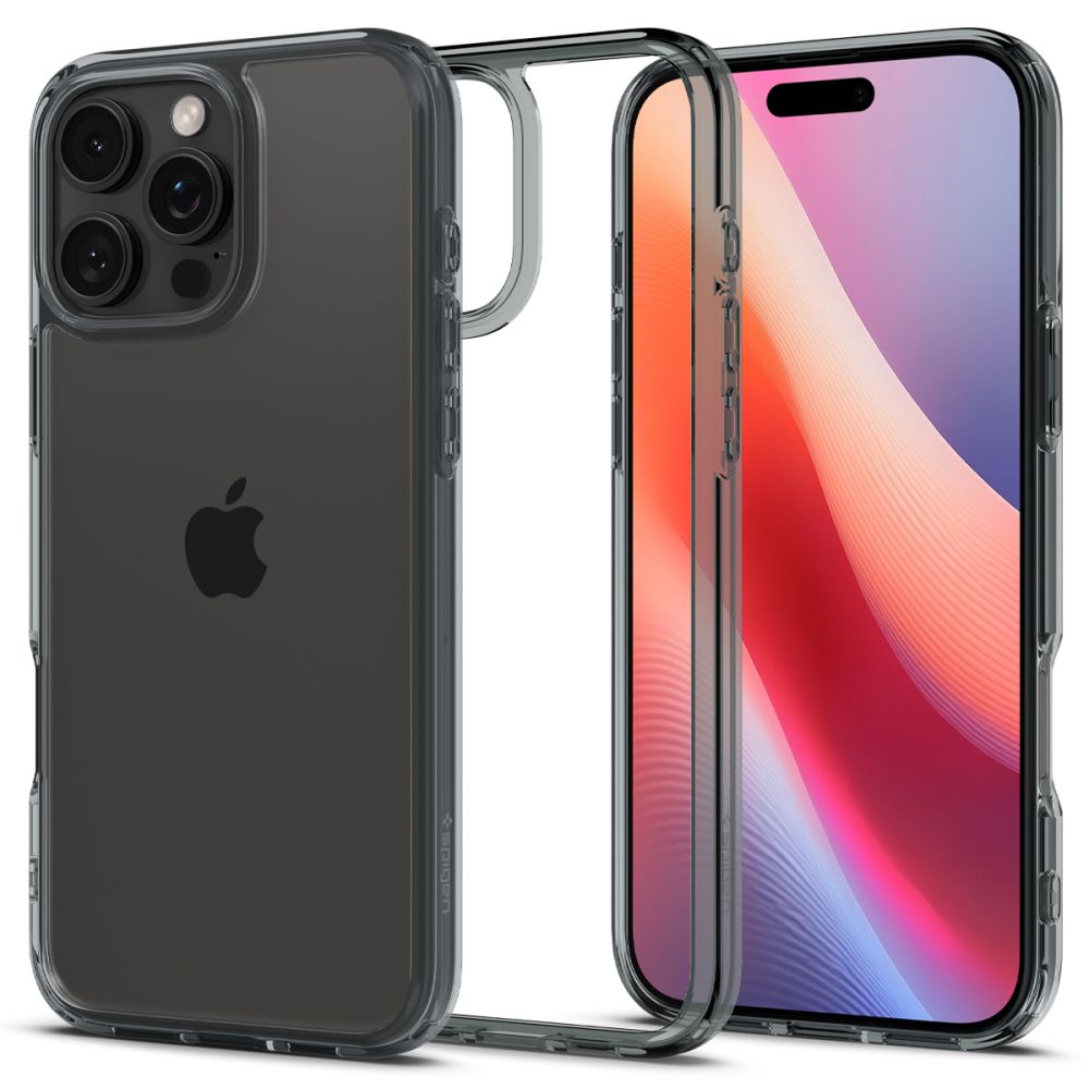 Spigen Ultra Hybrid dėklas telefonui iPhone 16 Pro Max - skaidrus