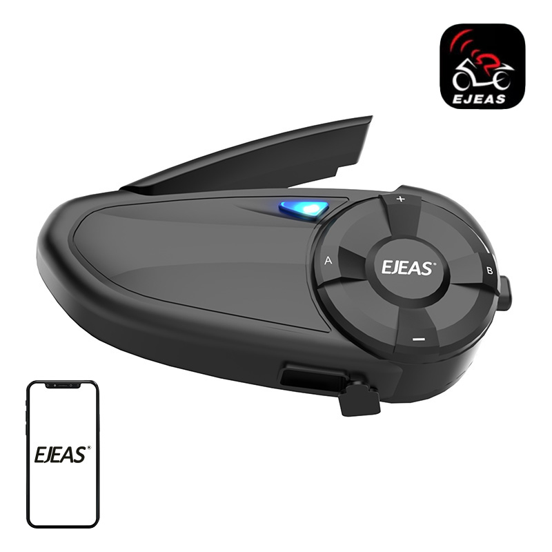 EJEAS Q7 motociklo interkomos sistema