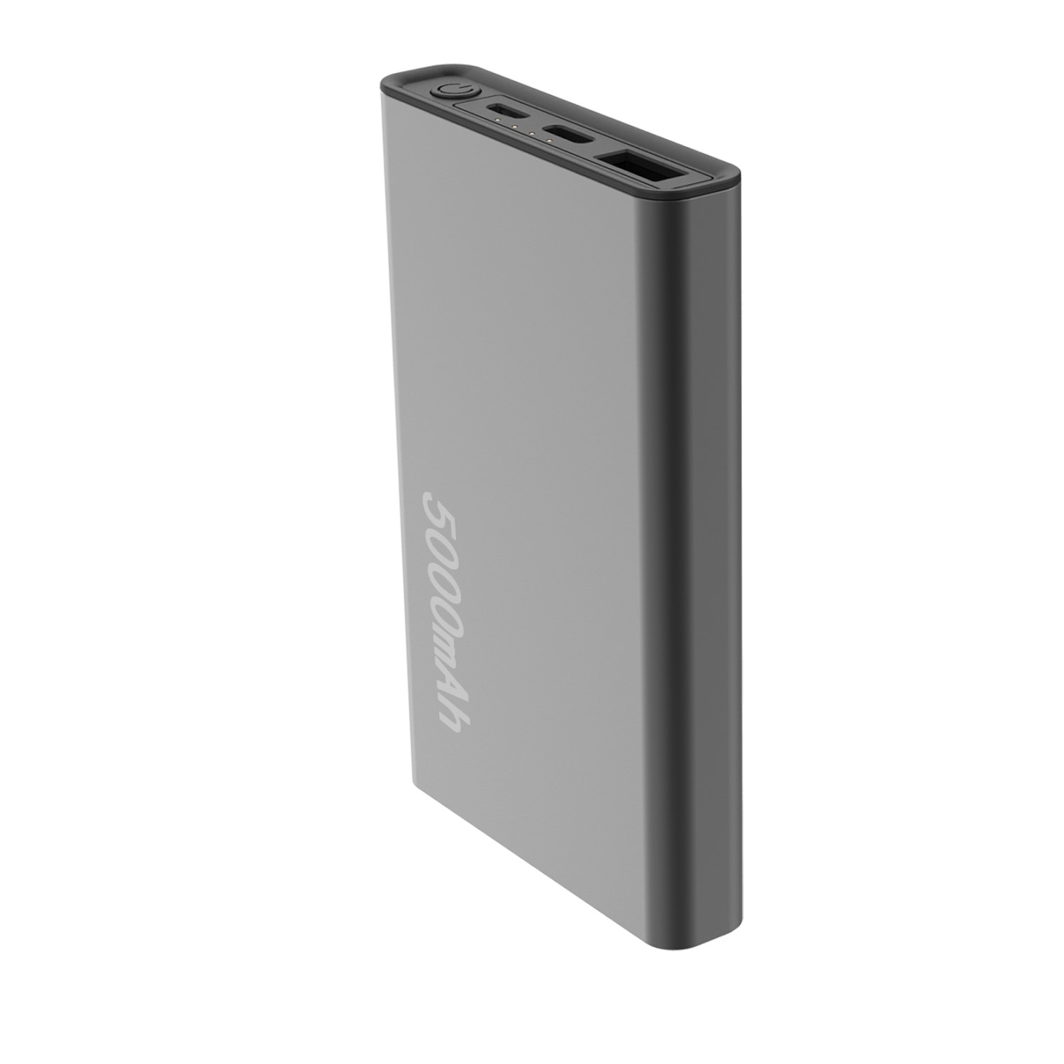 Setty Recycling išorinė baterija 5000 mAh 12W pilkas QRPB5-12-18