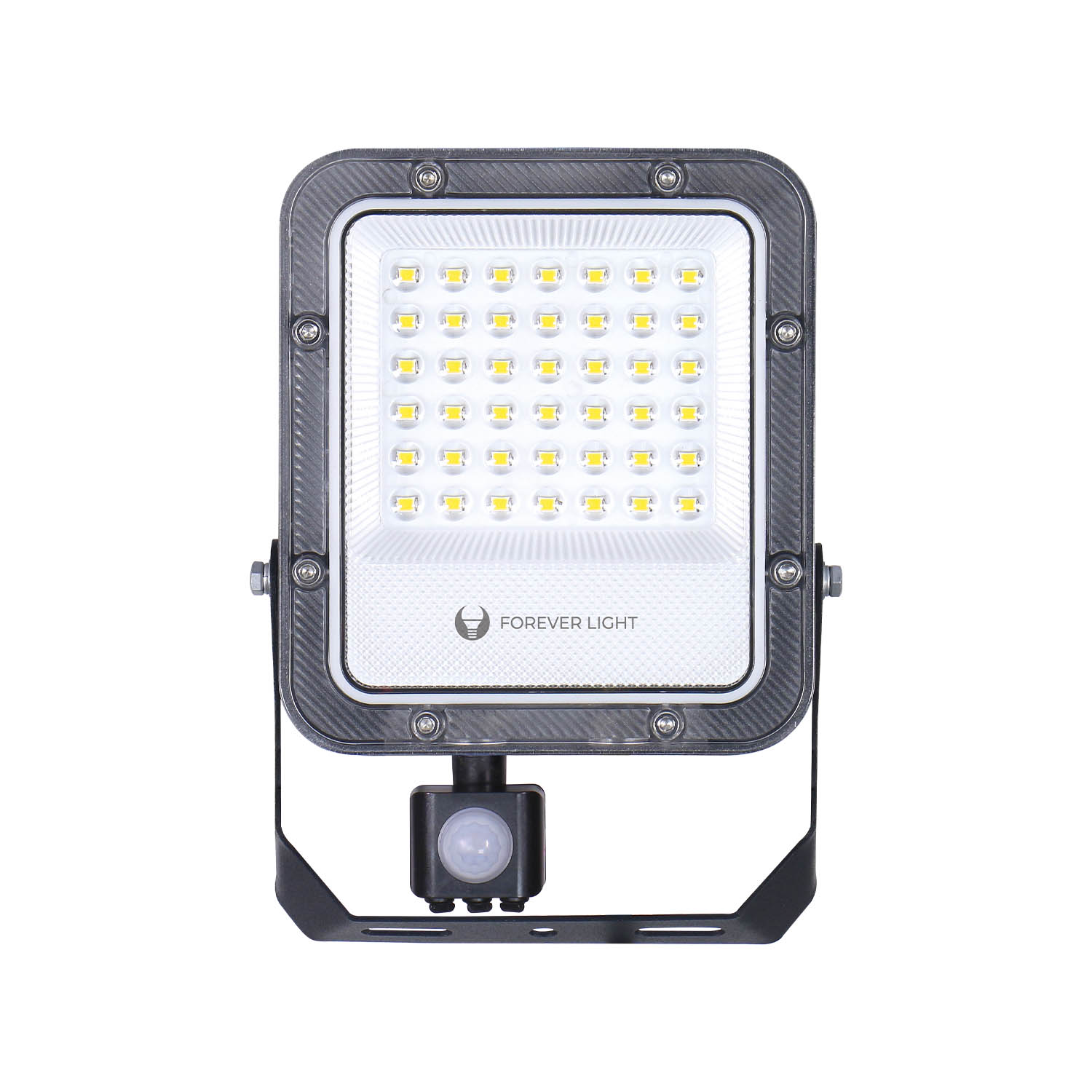 LED prožektorius PROXIM+ 30W 4000K 4500lm PIR 230V IP65 Forever Light 150lm/W, 5 metų garantija
