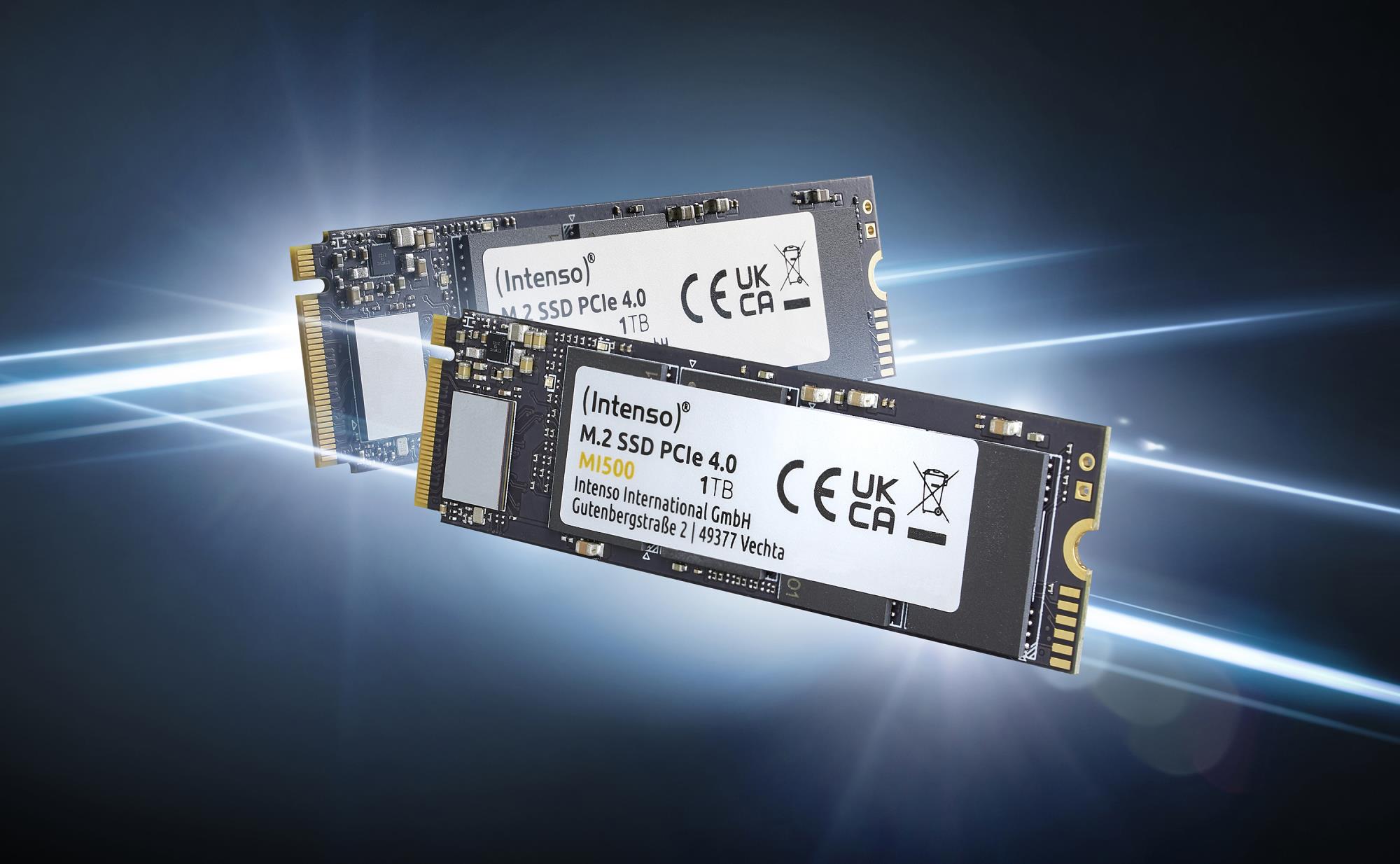 SSD diskas INTENSO MI500 1TB M.2 NVMe 5300/4500 MB/s