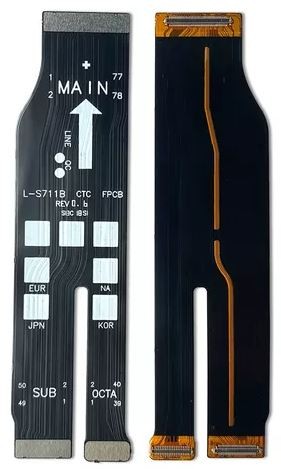 Flex kabelis Samsung S721 S24 FE 5G pagrindinei plokštei (SUB-OCTA) originalus (service pack)