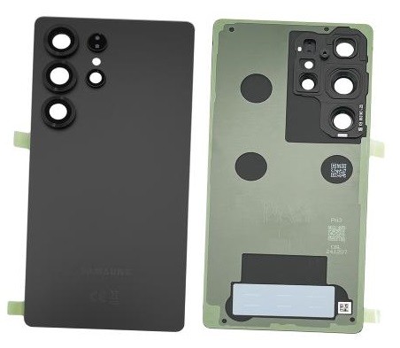 Galinis dangtelis Samsung S938 S25 Ultra Titanium Black originalus (service pack)