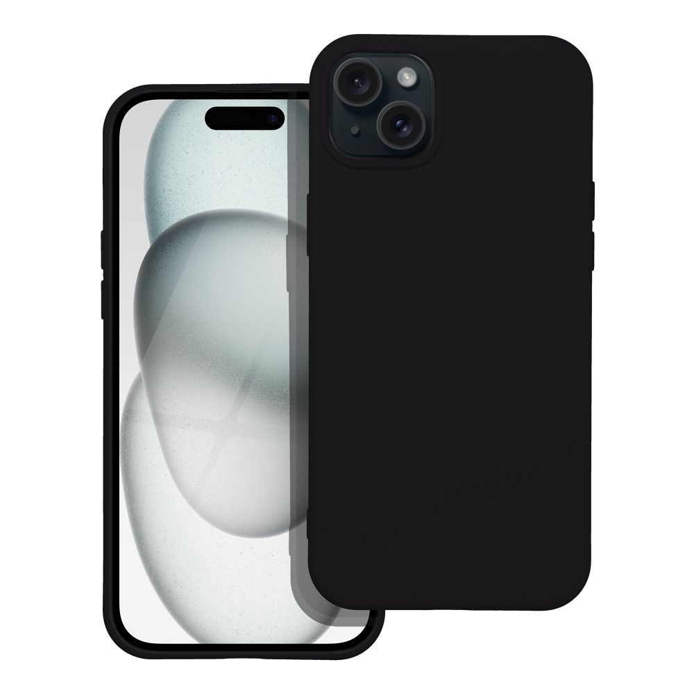 Silikoninis dėklas IPHONE 15 - juodas
