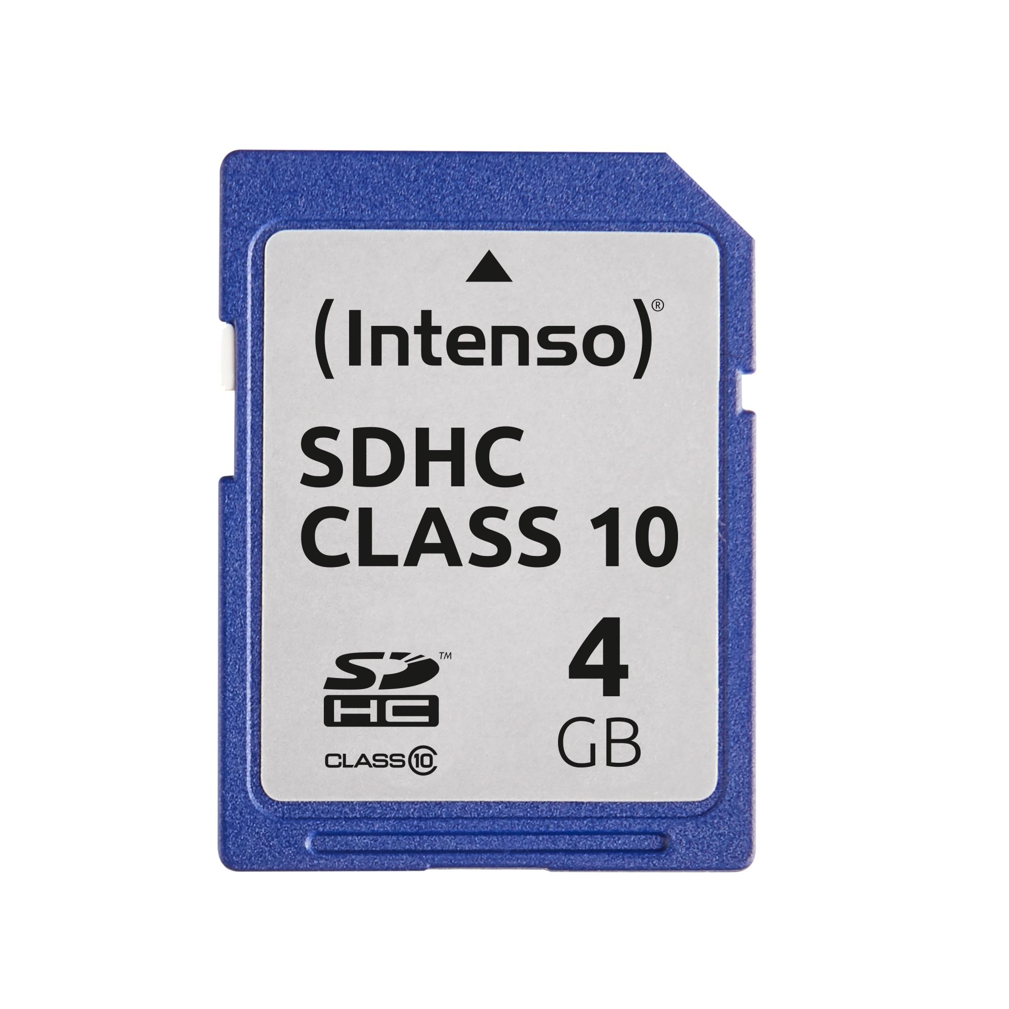 Memory SDHC 4GB C10/3411450 INTENSO