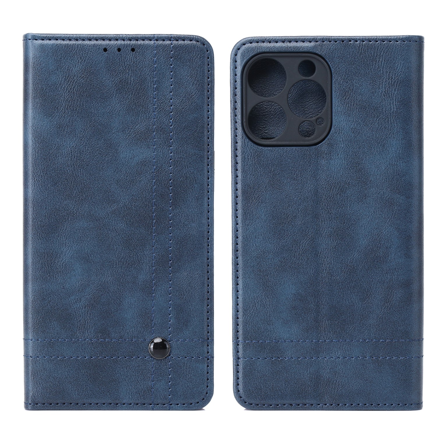 Smart Seam dėklas telefonui Xiaomi Redmi Note 14 Pro 4G (Global) tamsiai mėlynas