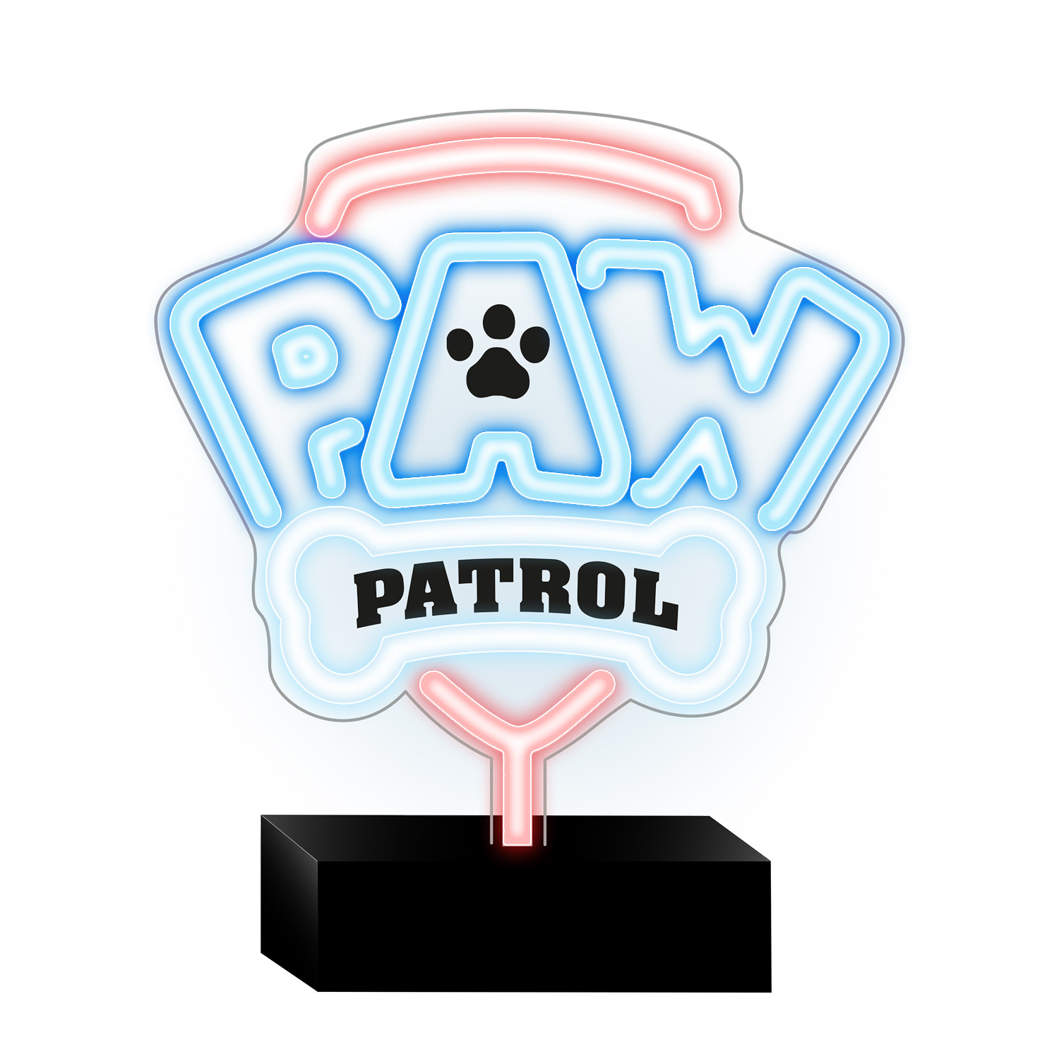 Neon LED on a stovas Paw Patrol - Logo OW-120146