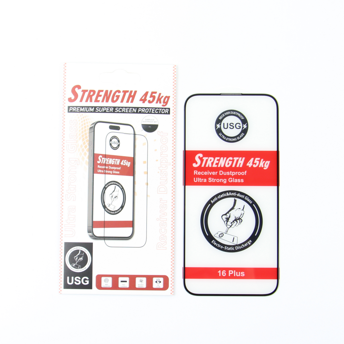 Apsauginis stiklas Ultra Strong 45KG skirtas Xiaomi Redmi Note 14 4G / 14 5G