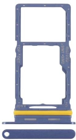 SIM kortelės laikiklis Samsung A176 A17 5G mėlynas originalus (originalus komplektas)