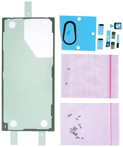 Lipdukų komplektas galiniam dangteliui Samsung S908 S22 Ultra originalus (service pack)