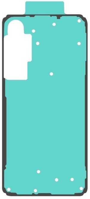 Lipdukas galiniam dangteliui Samsung S936 S25 Plus originalus (service pack)