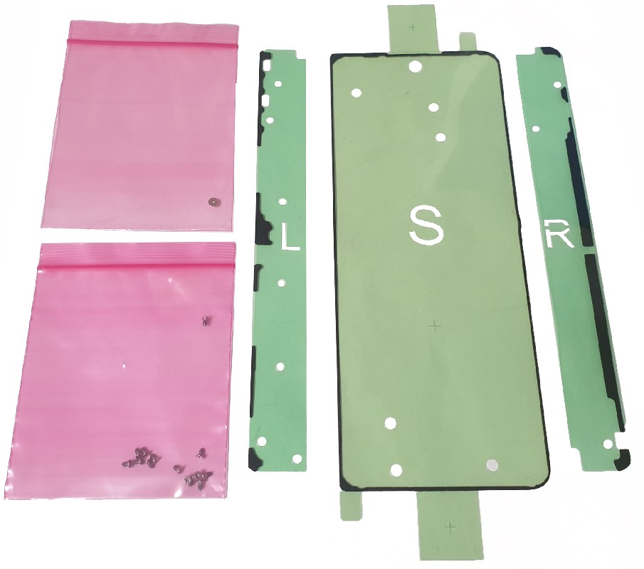 Lipdukų komplektas ekranui OUTER Samsung F936 Z Fold4 5G originalus (service pack)