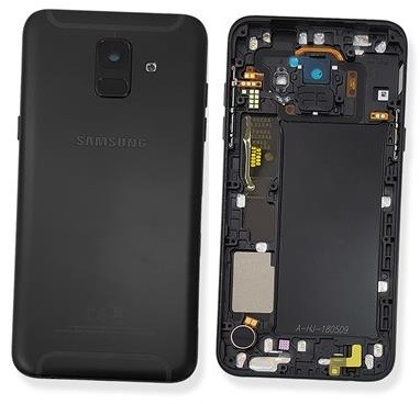 Galinė dangtelė Samsung A600 A6 2018 juoda originali (naudota C klasė)