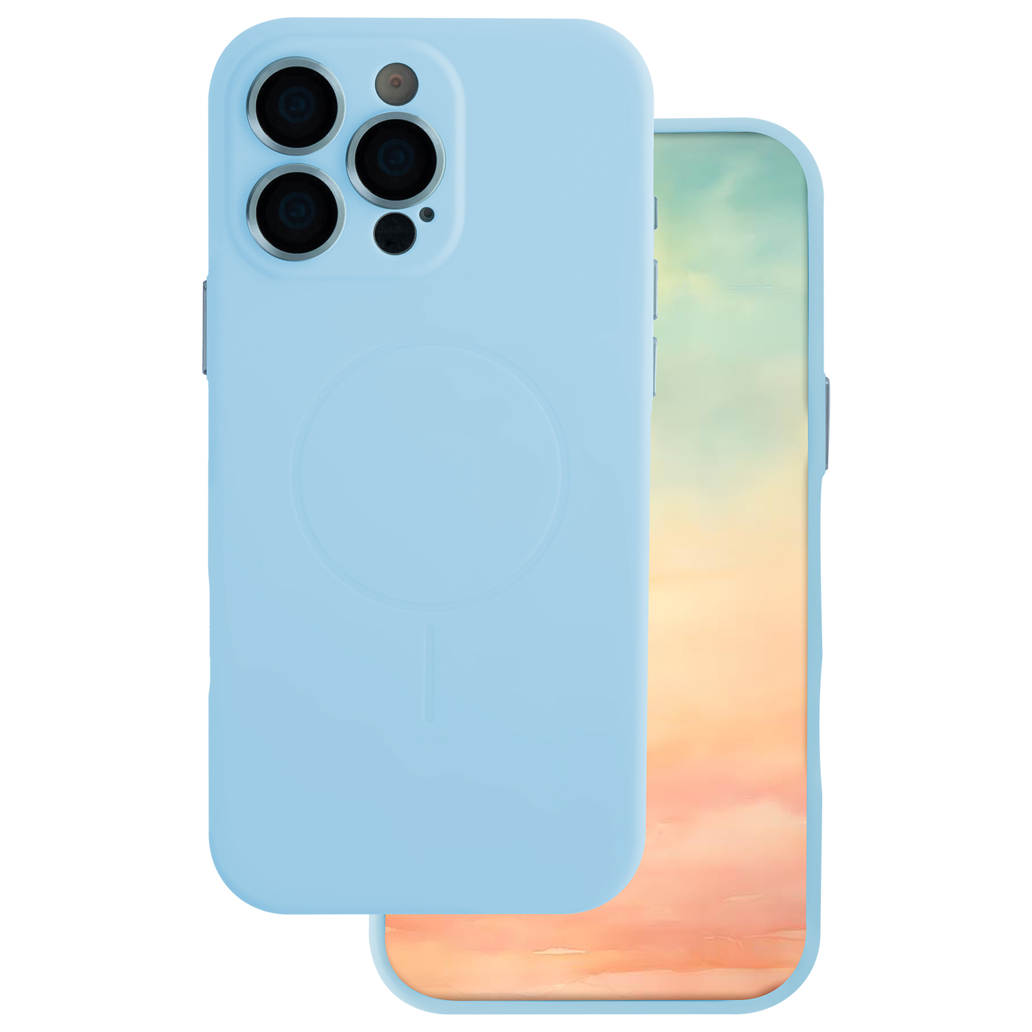 Ultra Trendy Vivid Thin Mag dėklas for iPhone 15 Pro 6,1" mėlynas