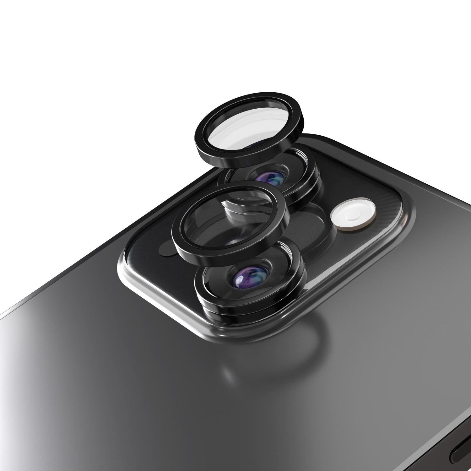 Etteri kameros lęšio apsauga iPhone 14 / 14 Plus juoda