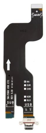 Lanksčioji jungtis Samsung F966 Galaxy Z Fold7 5G su įkrovimo kontaktu ir mikrofonu originali (service pack)