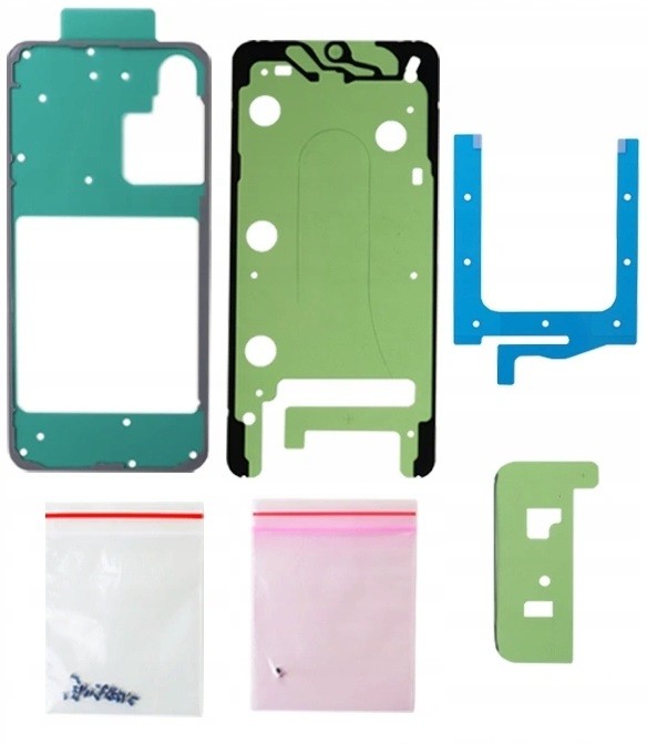 Lipdukų komplektas ekranui ir galiniam dangteliui Samsung S731 S25 FE 5G originalus (service pack)