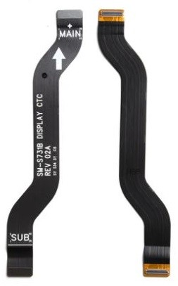 Lanksčioji jungtis Samsung S731 S25 FE pagrindinė (SUB CTC LCD) originali (service pack)