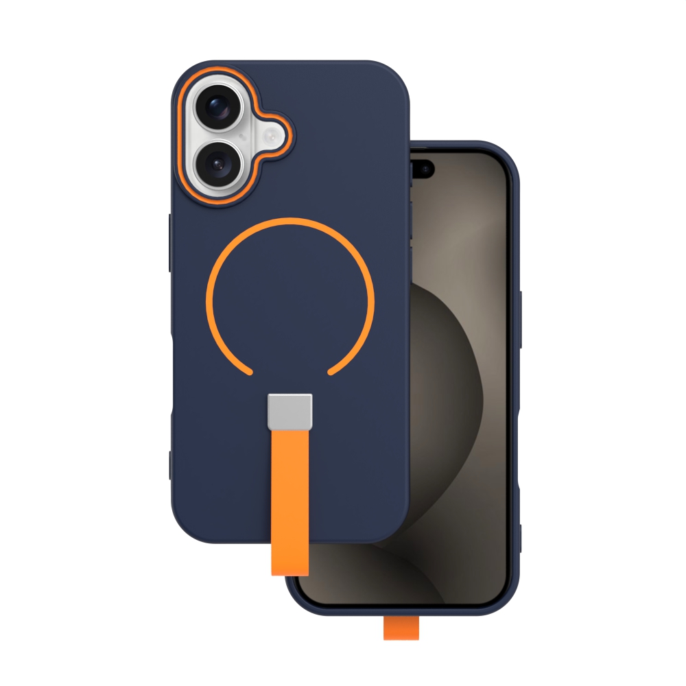 Loop Thin Magnetinis dėklas telefonui iPhone 14 Pro 6,1" tamsiai mėlynas