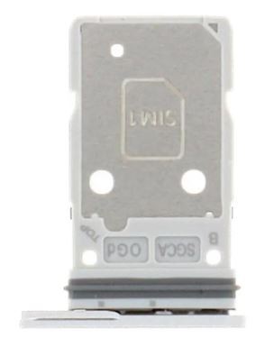 SIM kortelės laikiklis Samsung S731 S25 FE sidabrinis (IcyBlue/baltas) originalus (originalus komplektas)