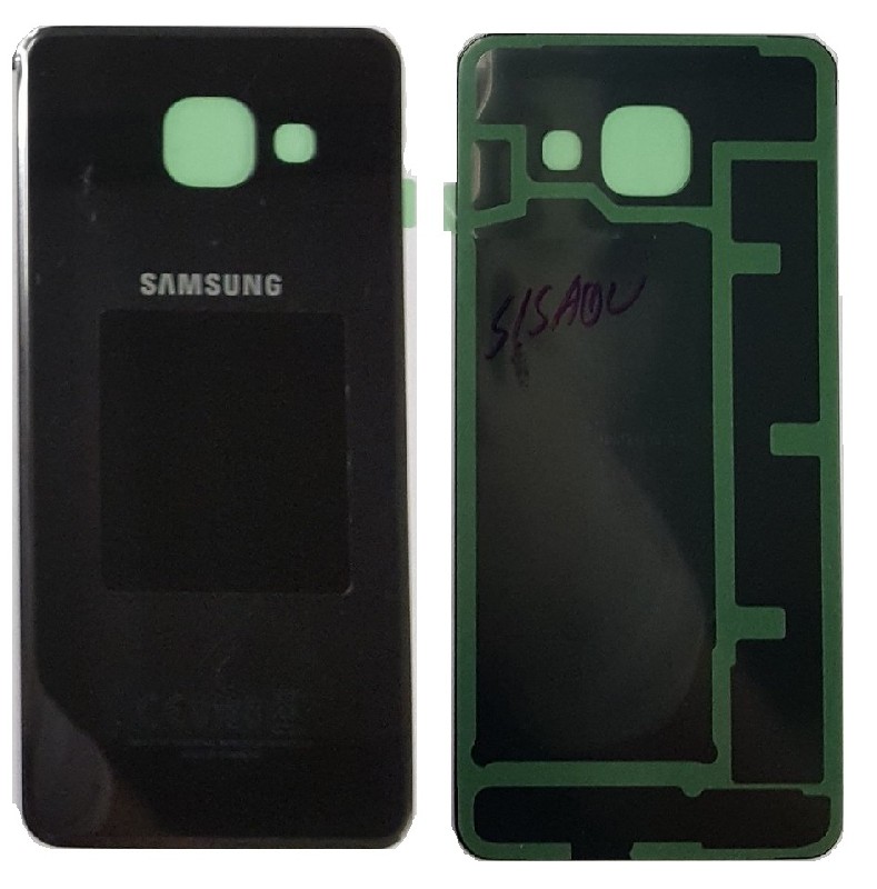 Galinis dangtelis Samsung A310 A3 2016 juodas originalus (service pack)