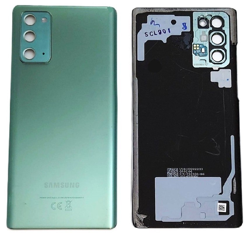 Galinis dangtelis Samsung N980/N981 Note 20 Mystic Green originalus (naudotas Grade C)