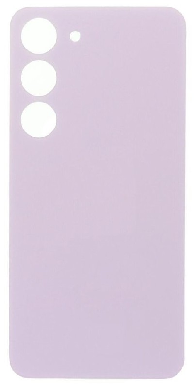 Galinis dangtelis Samsung S911 S23 Lavender (be kameros stikliuko) originalus (naudotas Grade C)