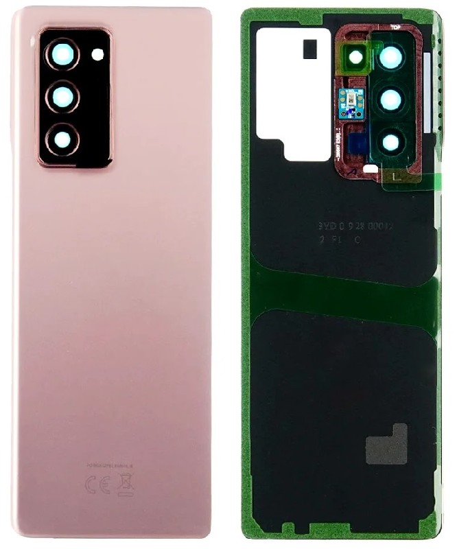 Galinis dangtelis Samsung F916 Galaxy Z Fold 2 Mystic Bronze originalus (naudotas, Grade C)